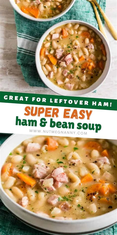 Easy Ham And Bean Soup Recipe Ready In Just Minutes