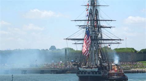 Uss Constitution Firing July 4 2013 Youtube