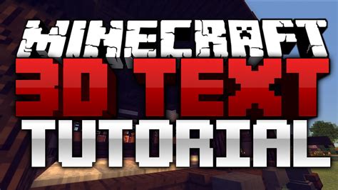 Minecraft Tutorial 3d Text For Thumbnails And Banners Photoshop
