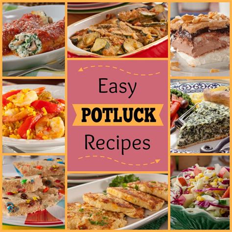 Easy potluck recipes 58 potluck ideas 12 Easy Potluck Recipes | EverydayDiabeticRecipes.com