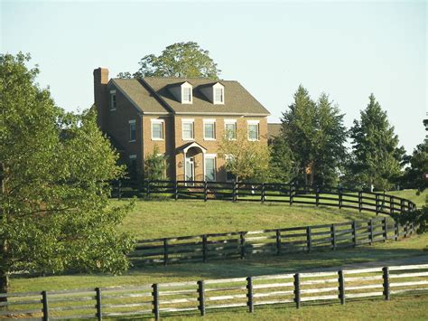 Lexington Fayette Ky Mill Ridge Horse Farm Photo Picture Image