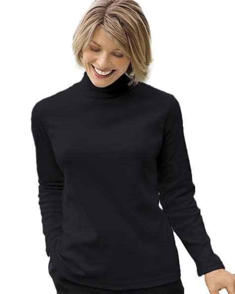 Ultrasofts By National Womens Mock Turtleneck At Amazon Womens
