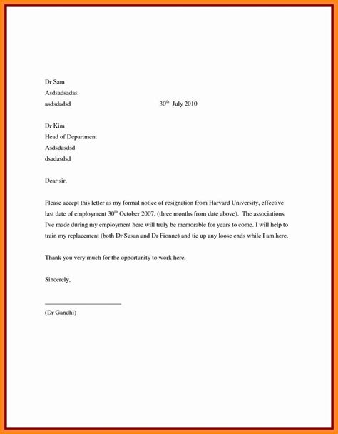 Resignation Letter Effective Immediately New 6 Effective