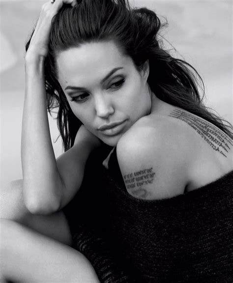 This is a community page about her. Angelina Jolie. - Tattoologist