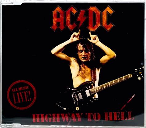 Cd Ac Dc Highway To Hell Live 1992 Single Importado 3 Faixas R 63 95 Em Mercado Livre