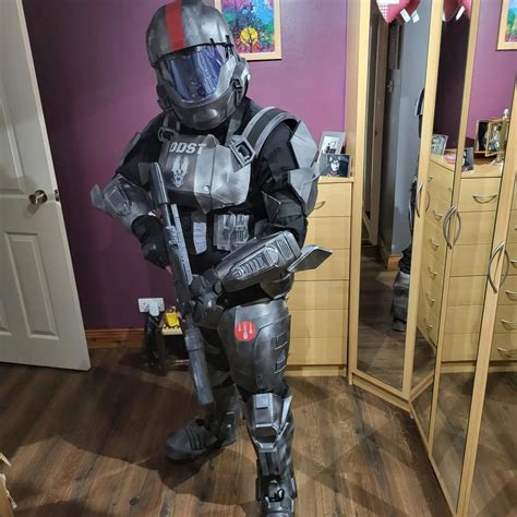 After Nearly 9weeks My Odst Cosplay Is Complete I Loved Halo 3 Odst