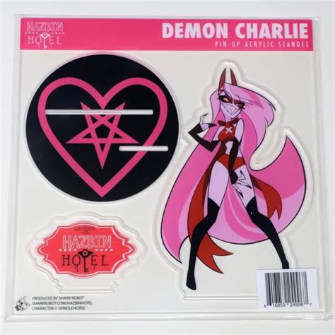 Hazbin Hotel Pin Up Demon Charlie Limited Edition Acrylic Stand Standee