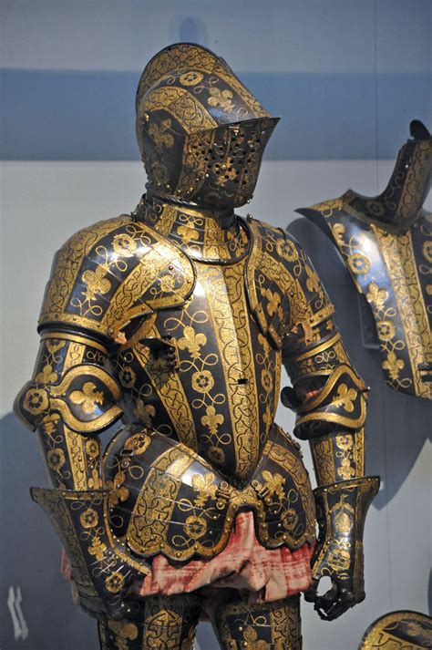 Armor Of George Clifford Earl Of Cumberland And Personal Champion Of