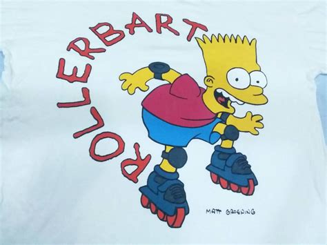 Vintage Rare 1995 90s Bart Simpsons Rollerbart In By Cheamevintage