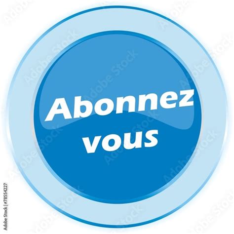 Bouton Abonnez Vous Fichier Vectoriel Libre De Droits Sur La Banque D