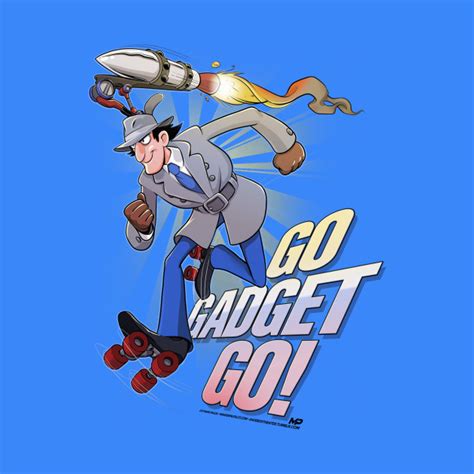 Go Gadget Go Inspector Gadget Mask Teepublic