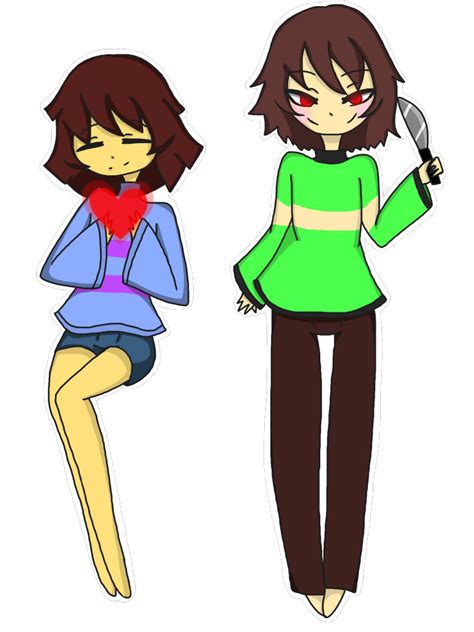 Frisk And Chara Undertale By Elizlove On Deviantart Free Nude Porn