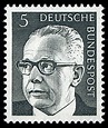 Bundespräsident Gustav Heinemann (Briefmarkenserie) – Wikipedia