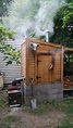 Smokehouse | Outdoor smoker, Smoke house diy, Backyard smokers
