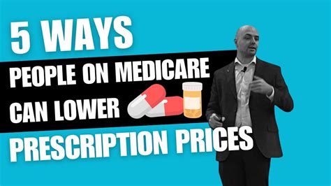 5 Ways People On Medicare Can Lower Their Prescription Drug Costs
