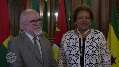 Secretária Executiva Recebe Ministro Do Trabalho Solidariedade E Segurança Social De Portugal