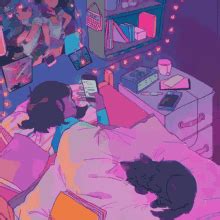 Ban captchas cyberpunk live wallpaper. Anime Chill GIFs | Tenor