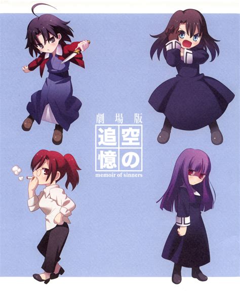 Takeuchi Takashi Aozaki Touko Asagami Fujino Kokutou Azaka Ryougi