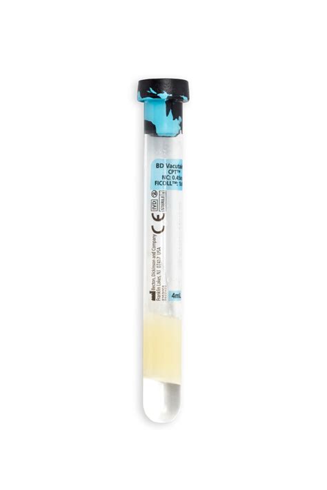 BD Vacutainer CPT Mononuclear Cell Preparation Tube Sodium Citrate
