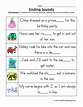 Ending Sounds Sentences Worksheet - Have Fun Teaching