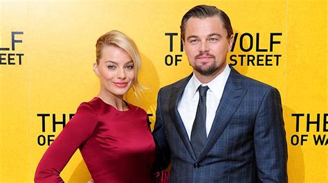 leonardo dicaprio s the wolf of wall street costar margot robbie says she had tequila before
