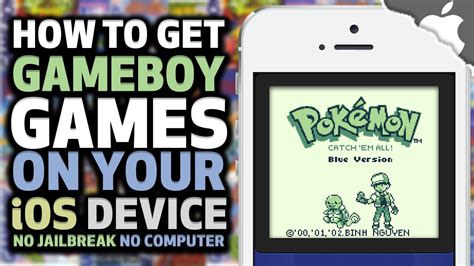How To Get Gameboy GBC Games On Your IOS Device Game Play Color NO