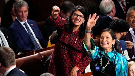 As Rashida Tlaib Is Sworn In Palestinian Americans Respond With