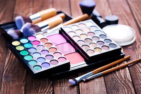 Various Makeup Products Stock Image Colourbox