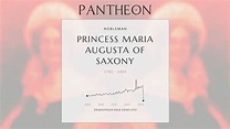 Princess Maria Augusta of Saxony Biography - Saxon princess (1782–1863 ...