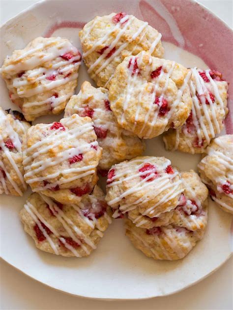 Strawberry Shortcake Cookies Cookie Recipe Spoon Fork Bacon