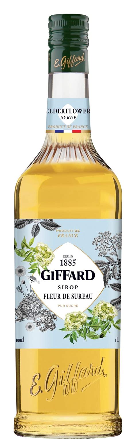 Giffard Elderflower Syrup Dansk distributør Sprit Co