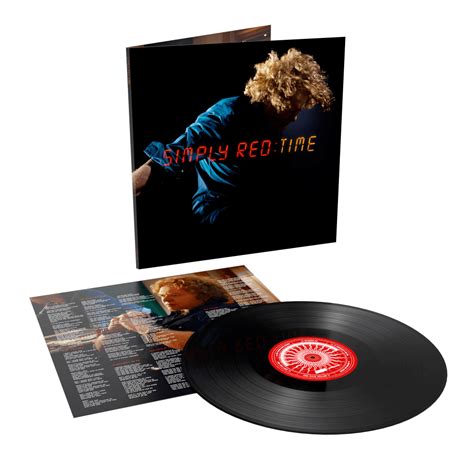 official simply red store simply red time black vinyl