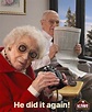 Pin by Ljiljana Ozmec on Humour | Funny old people, Old people, Getting old