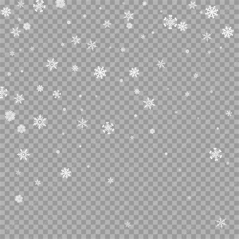 Premium Vector Realistic Falling White Snowflake Overlay On
