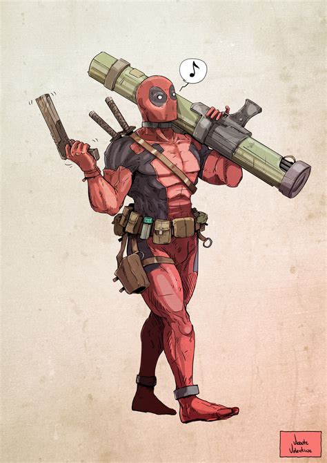 Vicente Valentine • Deadpool Fan Art