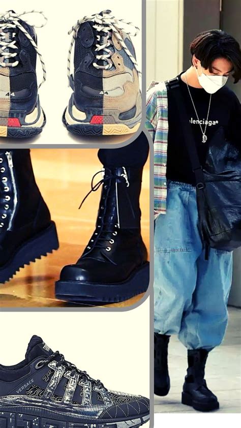 Bts Jungkook Shoes Collection Are Worth Millions From Balenciaga To