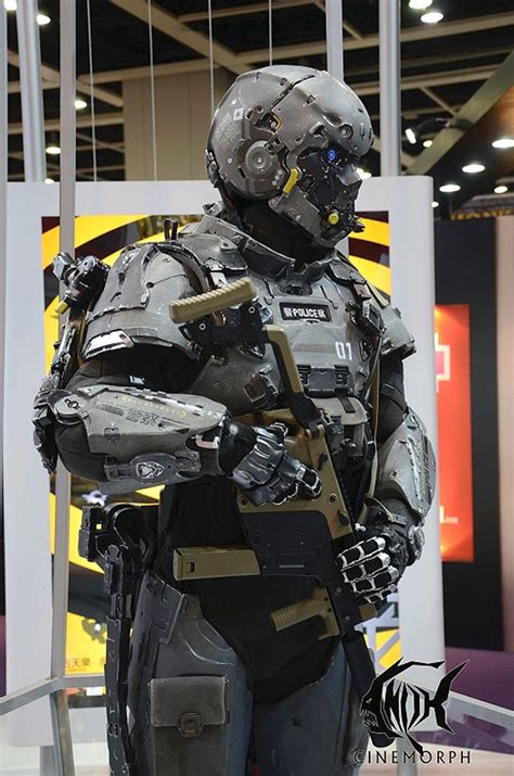 Pin By Huangmingzhe On 外骨格andロボット Scifi Future Soldier Tactical Armor