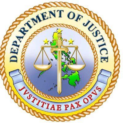 Department Of Justice Logo Philippines