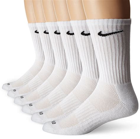 Nike Unisex Dri Fit Cushion Crew Training Socks 6 Pair