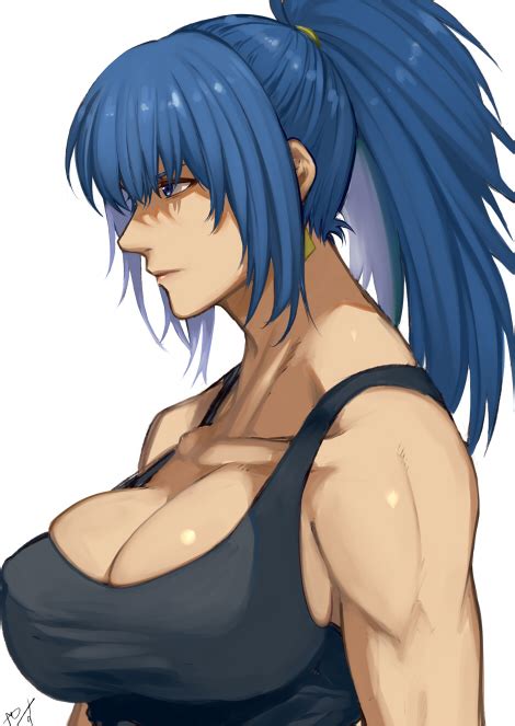 Leona Heidern The King Of Fighters And 1 More Drawn By Yasunososaku