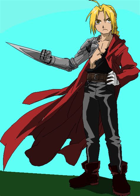 Pixilart Edward Elric By Crackmuffin