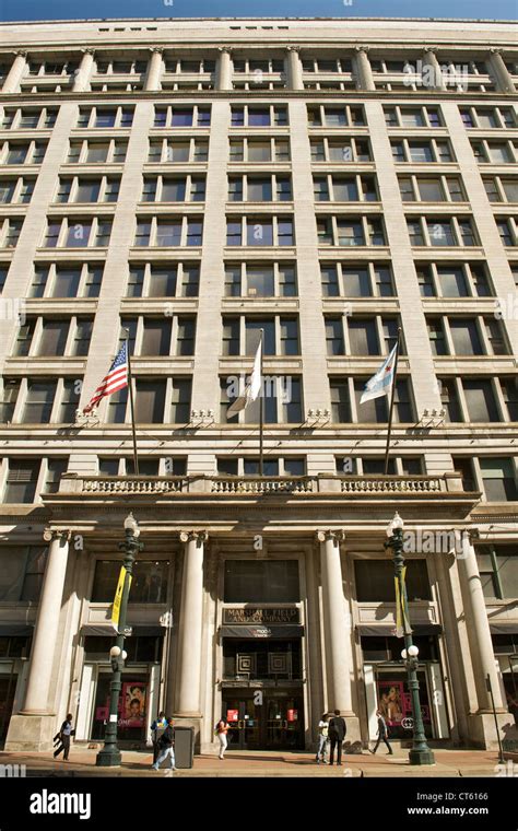 Marshall Field And Company Building Occupied By Macys On State In