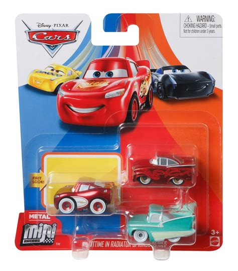 Buy Disney Pixar Cars Mini Racers 3 Pack Flo Red Ramone And