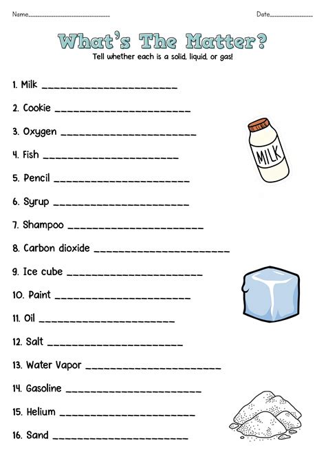 Science Worksheets For 3rd Graders Printable