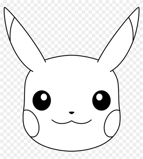 Easy Cute Pikachu Face Drawing Bmp Mega