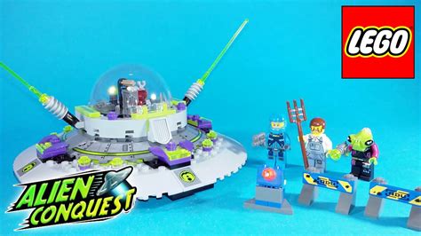 Lego Alien Conquest 7052 Ufo Abduction Review Eng Youtube