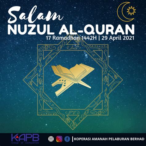 Salam Nuzul Al Quran Kapb
