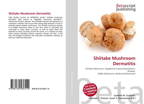 Shiitake Mushroom Dermatitis 978 613 0 53611 4 6130536119 9786130536114