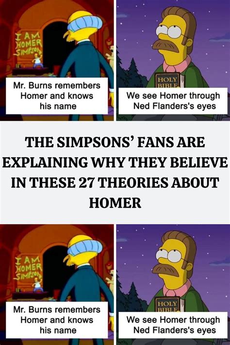 27 Times The Simpsons Fans Noticed Small Details In The Show And Created Whole Theories About