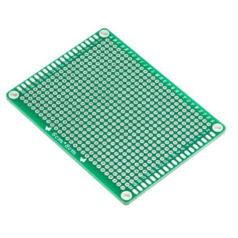 6x8 Cm Double Sided Universal Pcb Prototype Board Buy Online At Low